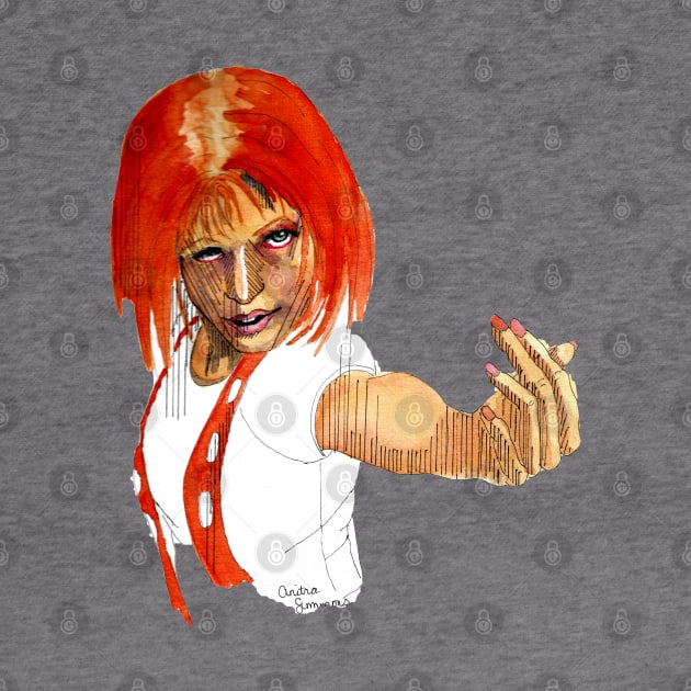 Leeloo Dallas by Anitra's Unique Designs